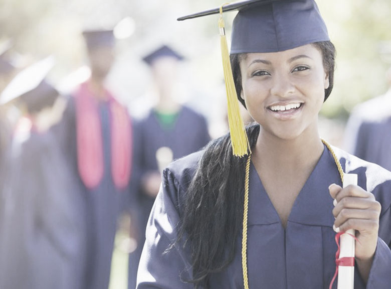 Dresses under cheap graduation gown